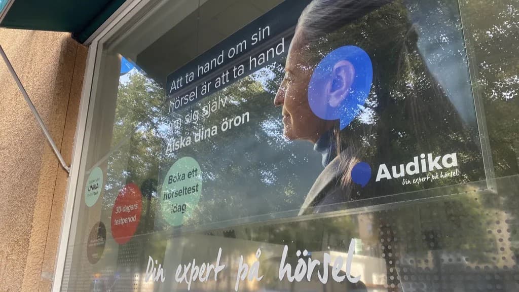 Audikas skyltfönster