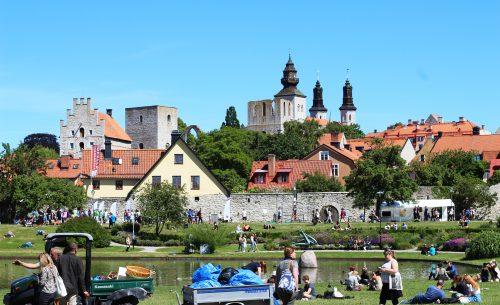 Bild på Almedalen.