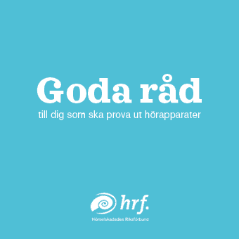 Framsida: Goda råd till dig som ska prova ut hörapparater