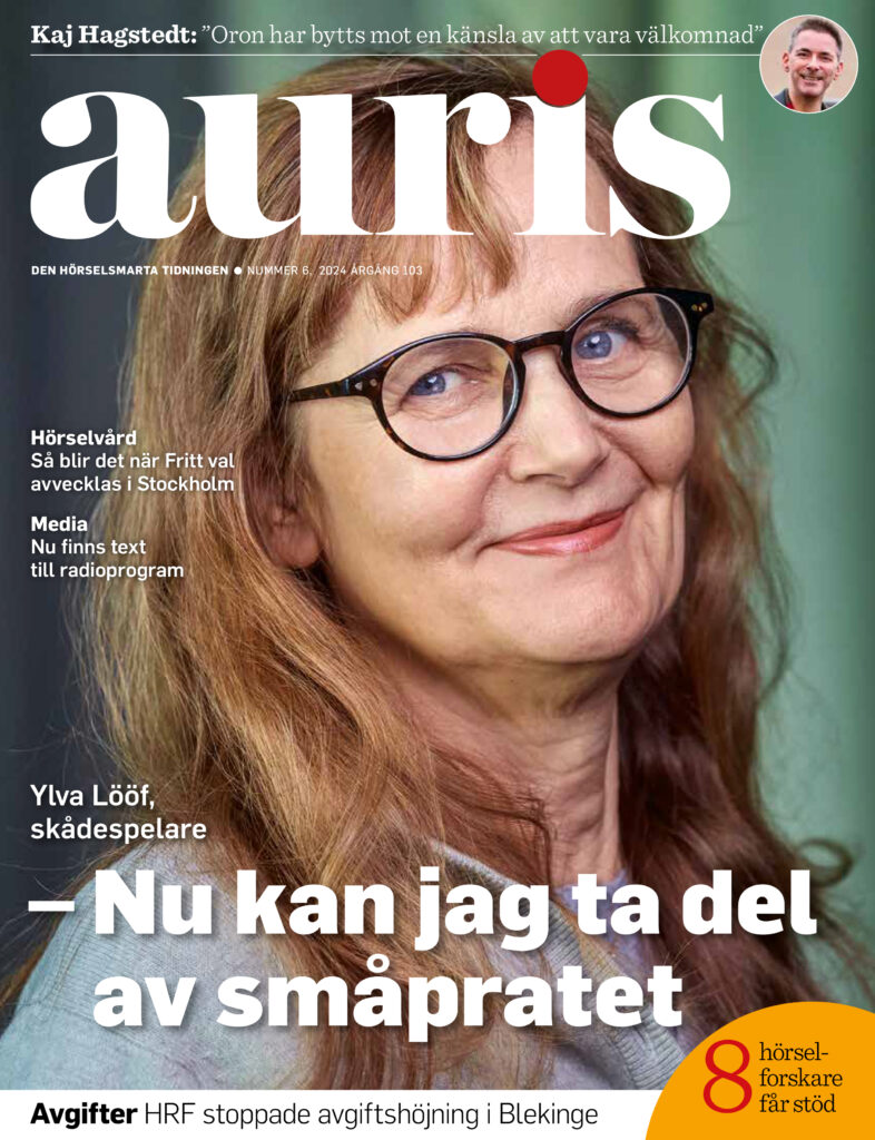 Bild på HRFs medlemstidning Auris