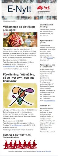 Bild på det senaste nyhetsbrevet.