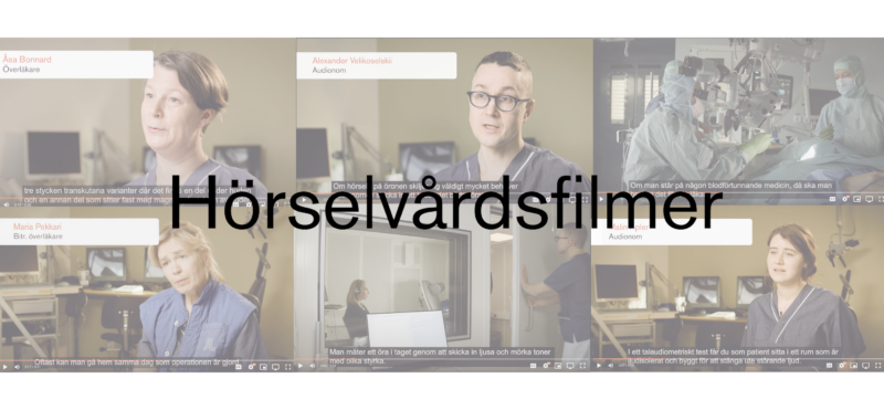 Rubrik: Hörselvårdsfilmer