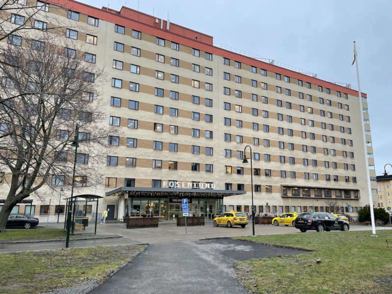 Entrén Rosenlunds sjukhus
