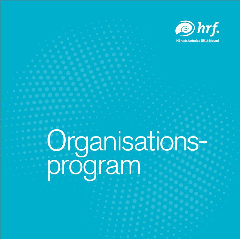 HRFs organisationsprogram