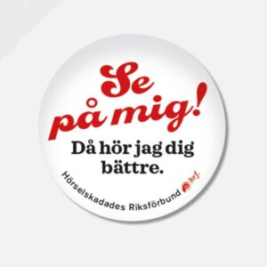 Se på mig! - knapp
